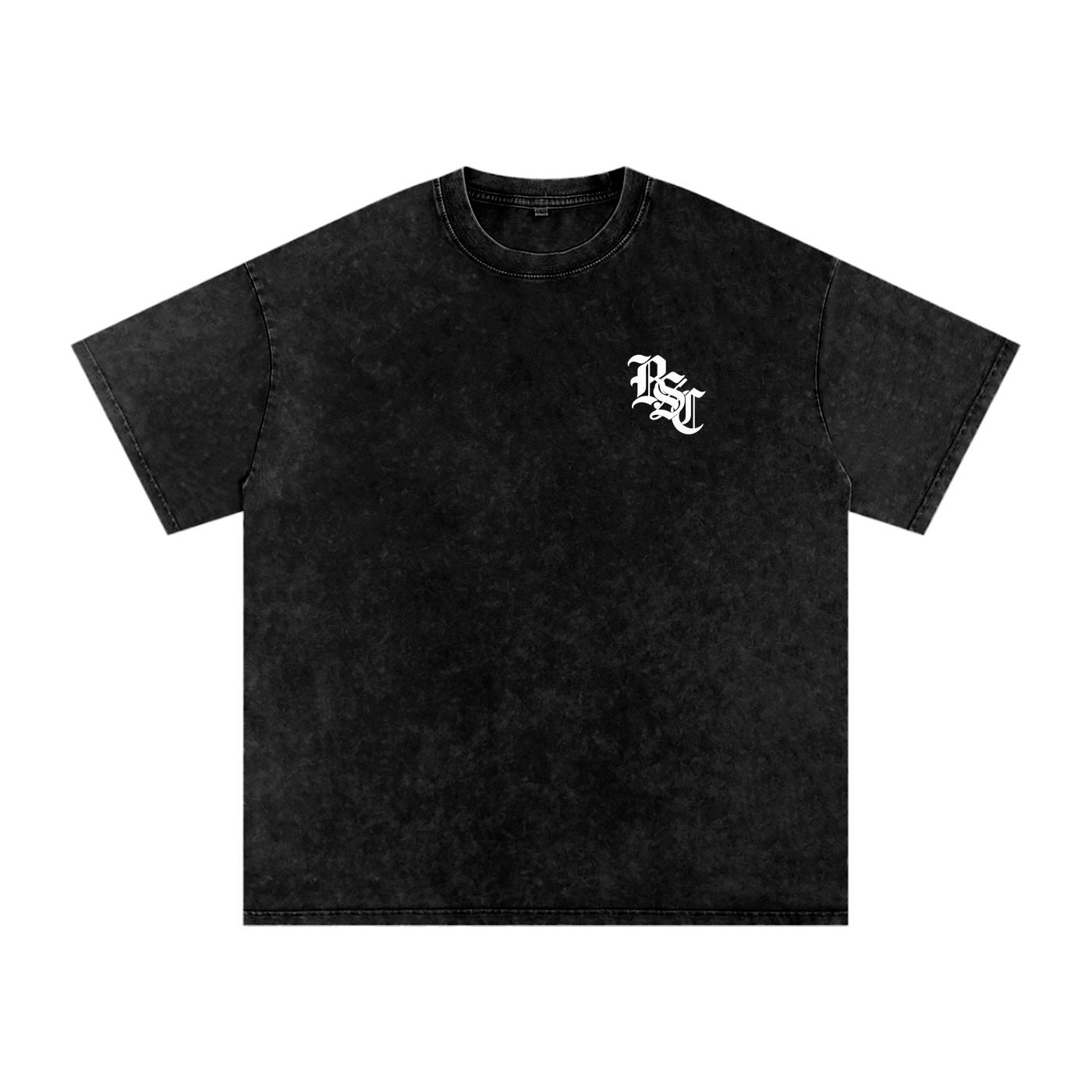 BSC Snow Washed Oversized Cotton T-Shirt
