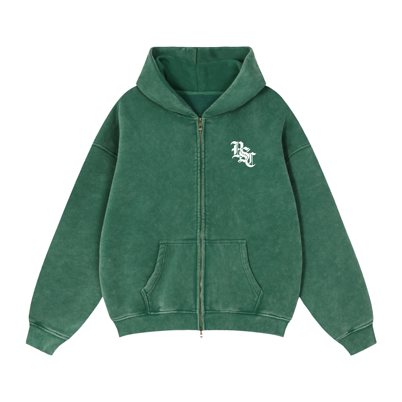 BSC Zip-Through Boxy Fleece Hoodie