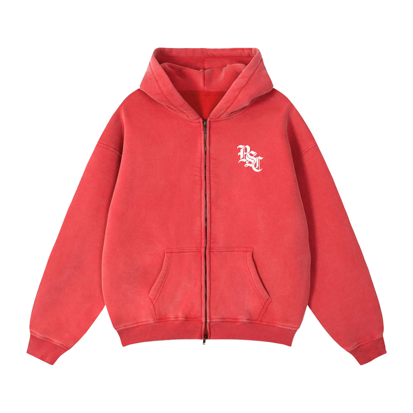 BSC Zip-Through Boxy Fleece Hoodie