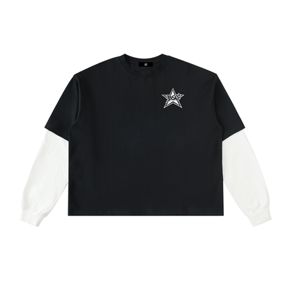 Double Layer Oversized Cotton Tee